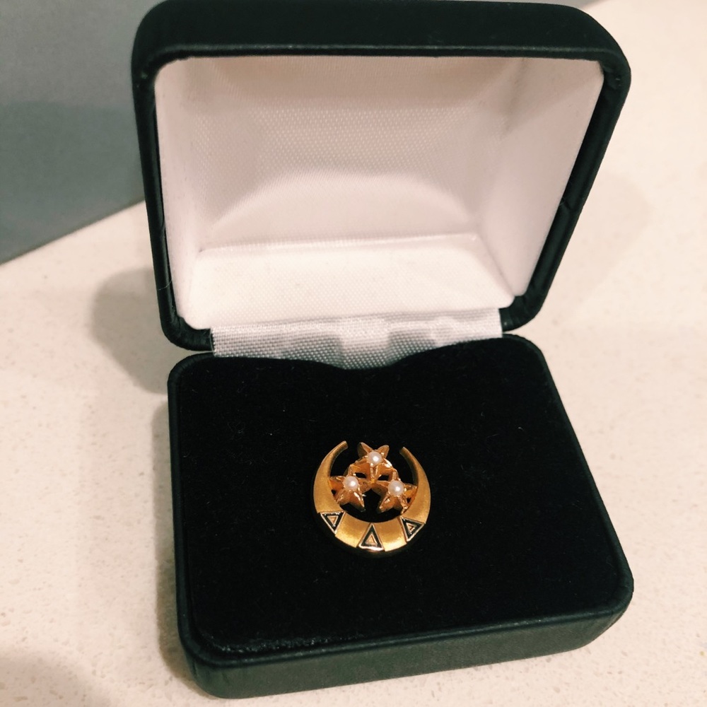 Tri Delta 10K Gold Sorority Pin